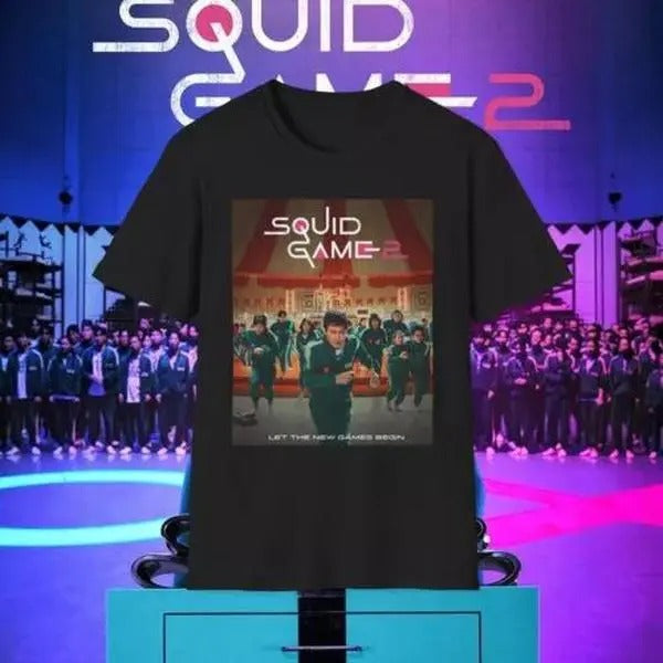 Squid Game 2 Unisex Softstyle T-Shirt Hoodie, Sweatshirt | HypeCrazeTee.com