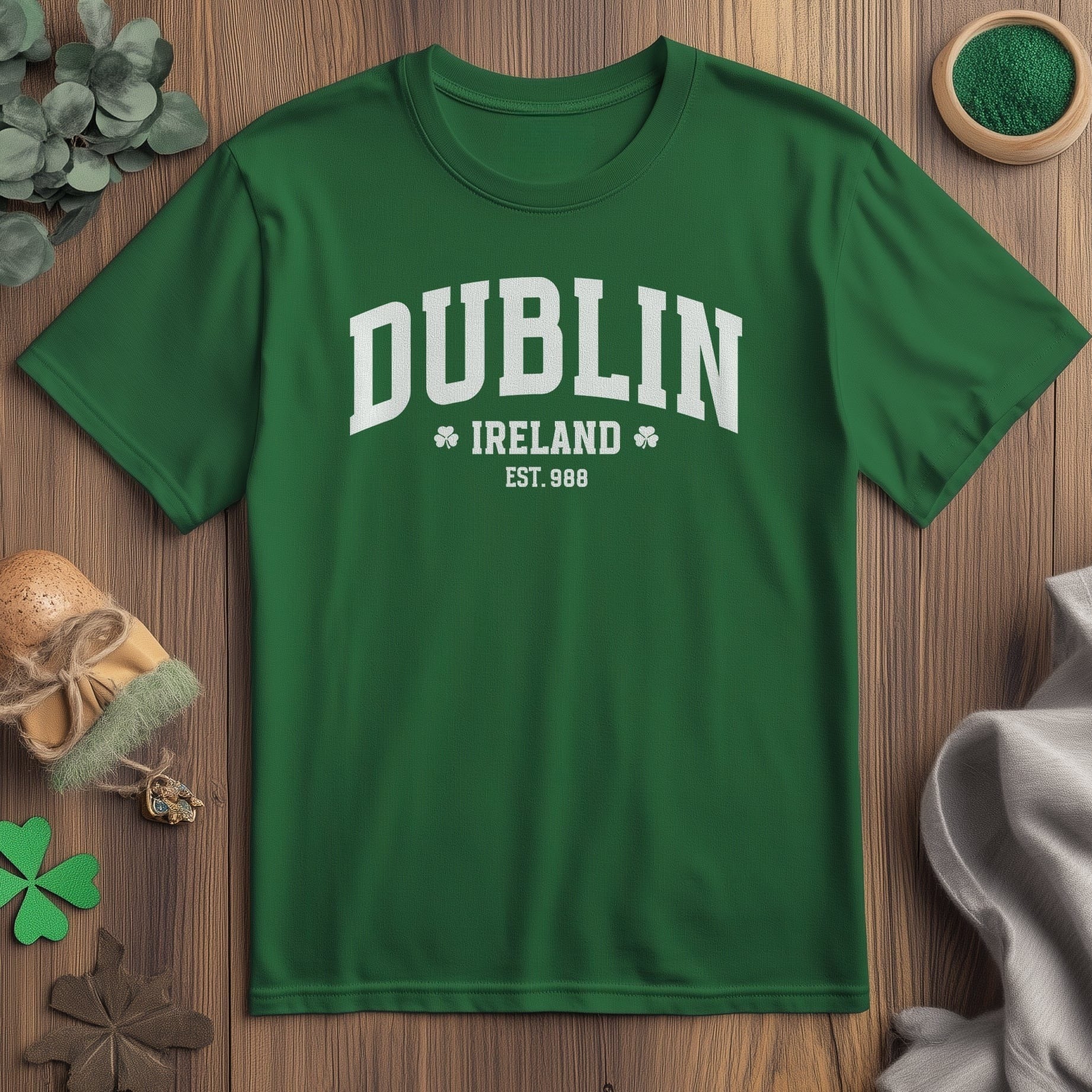 St. Patrick's Day Shamrock Long Sleeve Comfort Colors T-Shirt Hoodie, Sweatshirt | HypeCrazeTee.com