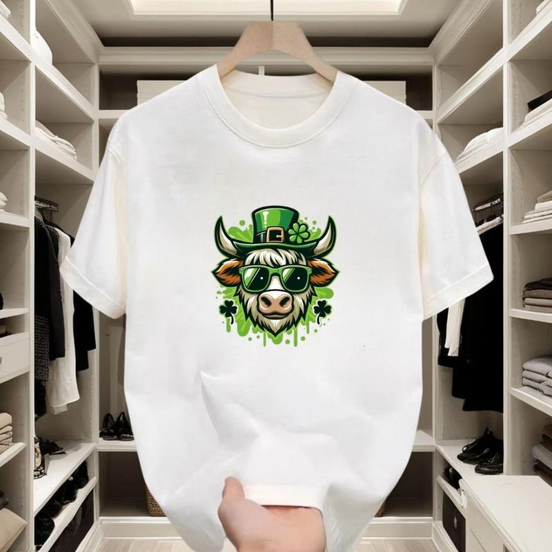 St. Patrick's Day Trend! Festive Graphic, Cotton T