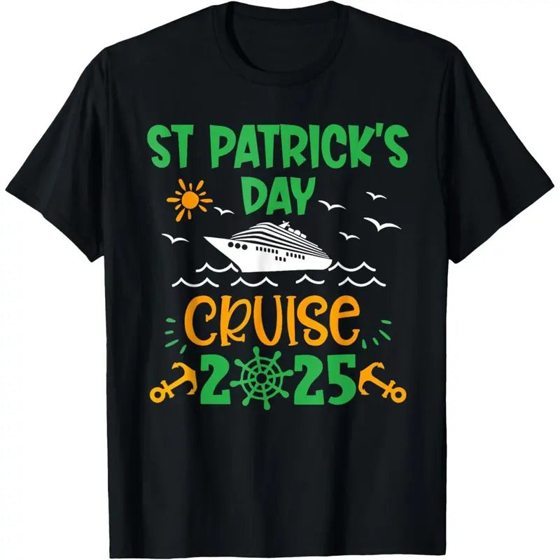 St Patricks Day Cruise Squad 2025 Funny Family Matching kid T-Shirt made in USA Hoodie, Sweatshirt | HypeCrazeTee.com