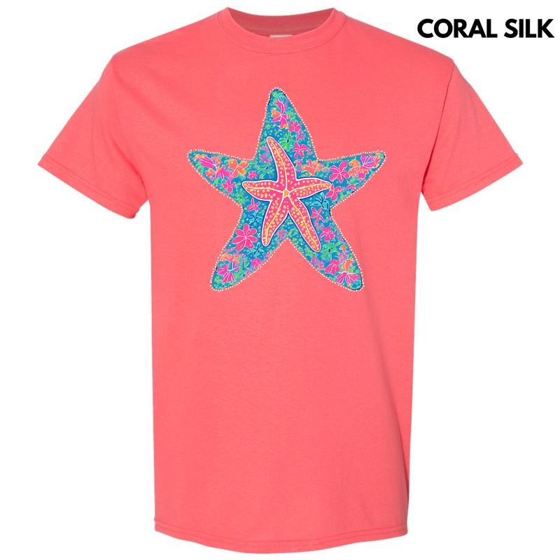 Starfish Summer Gildan Short Sleeve T-Shirt 'NLB' Hoodie, Sweatshirt | HypeCrazeTee.com