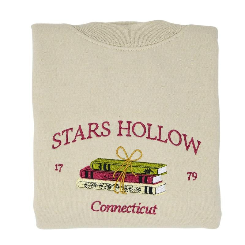 Stars Hollow 1770 Connecticut Embroidered Sweatshirt T-Shirts, Hoodie | HypeCrazeTee.com