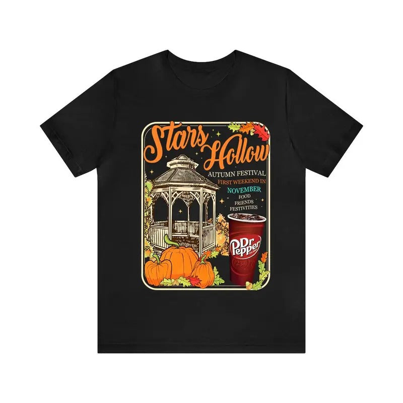 Stars Hollow Connecticut 1779 T-Shirt, Gilmore Girls Shirt, Autumn Dr pepper Shirt For Men And Women Unisex Stylish...