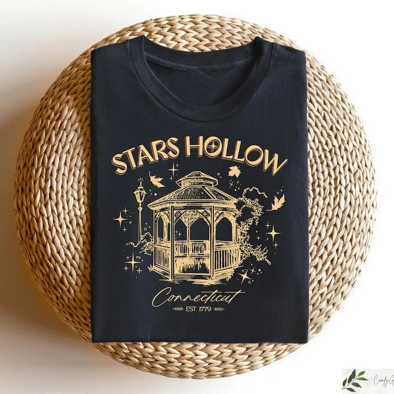 Stars Hollow Sweatshirt, Stars Hollow Where You Lead I Will Follow Shirt, Stars Hollow Tshirt, Retro Style Lukes Diner...