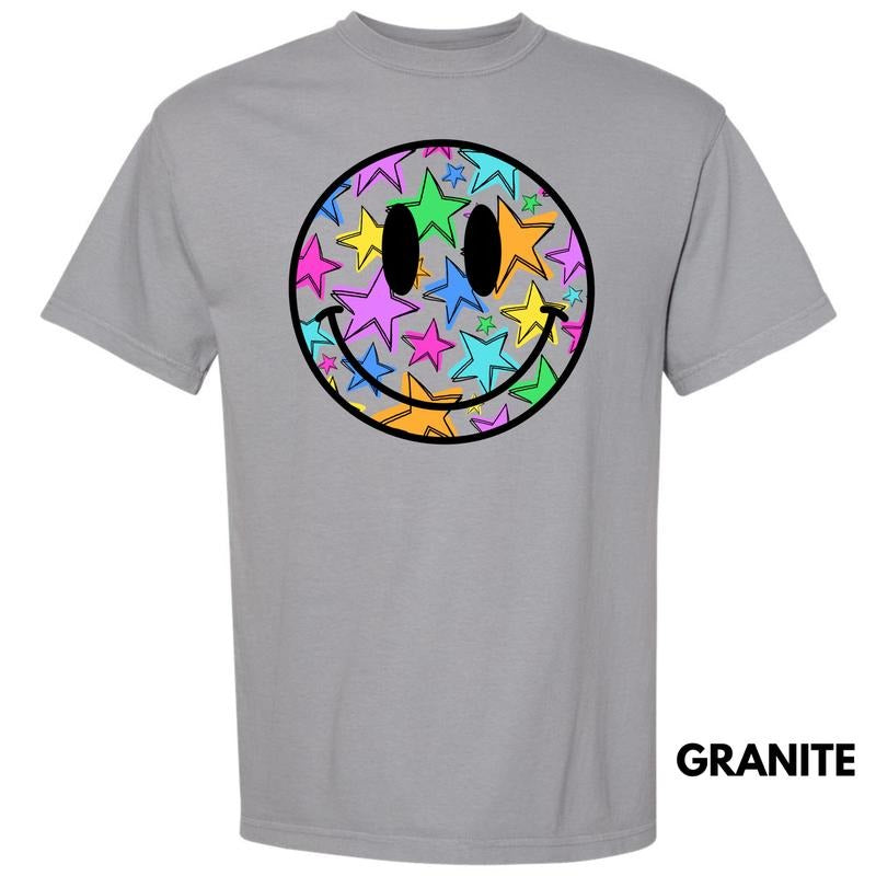 Starstruck Happy Face Comfort Colors T-Shirt 'NLB' Hoodie, Sweatshirt | HypeCrazeTee.com