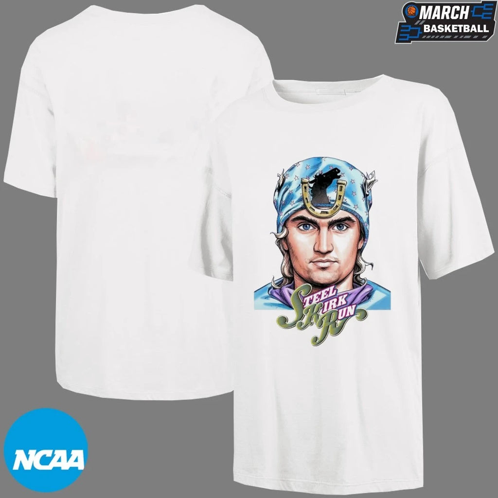 Steel Charlie Kirk Run SKR T-shirts