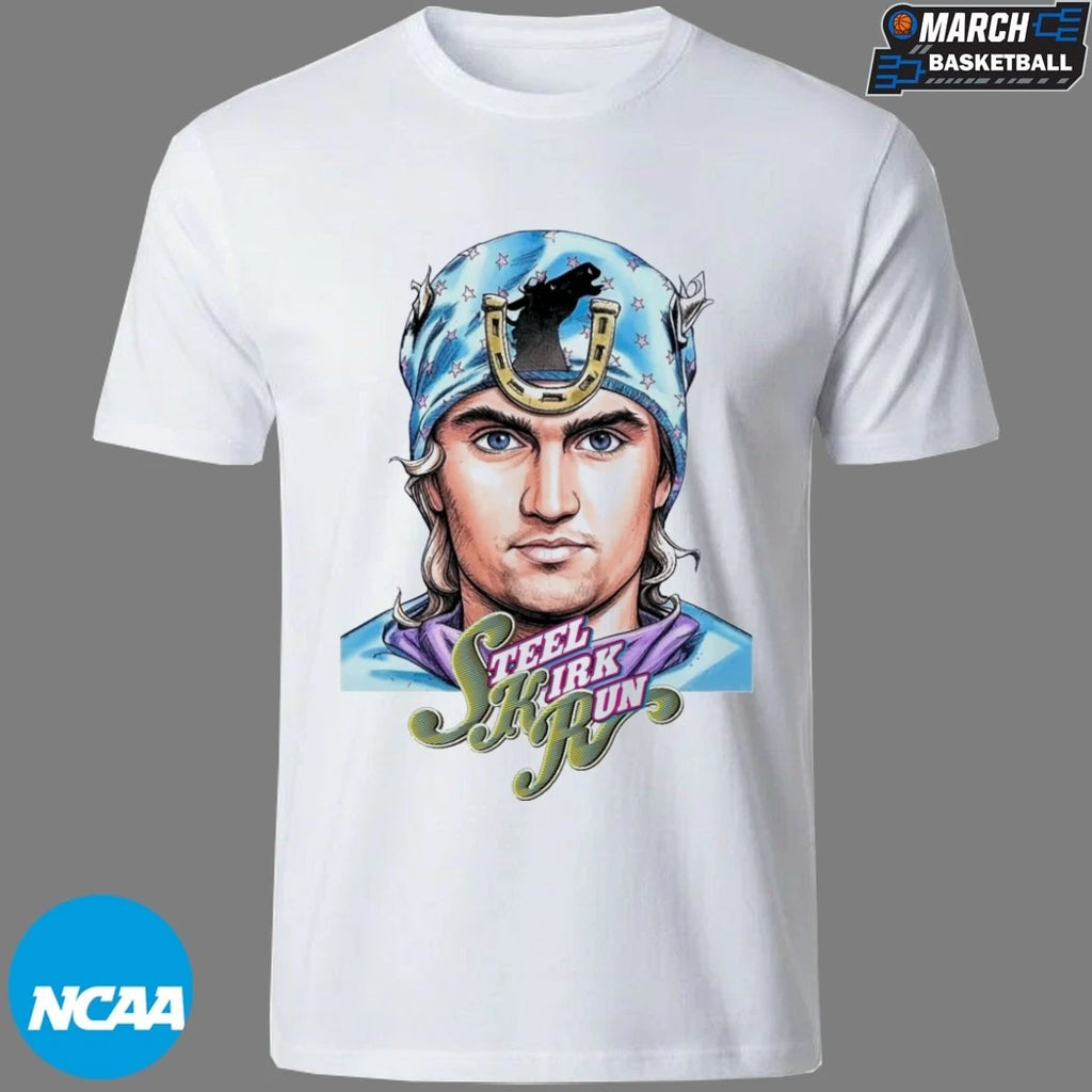 Steel Charlie Kirk Run SKR T-shirts