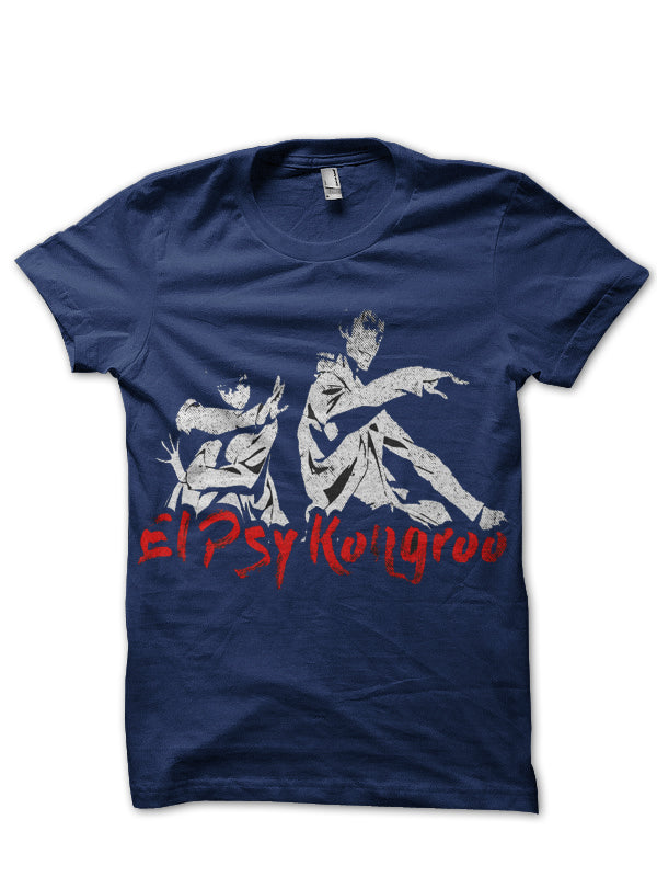 Steins Gate Navy Blue Half Sleeve T-Shirt