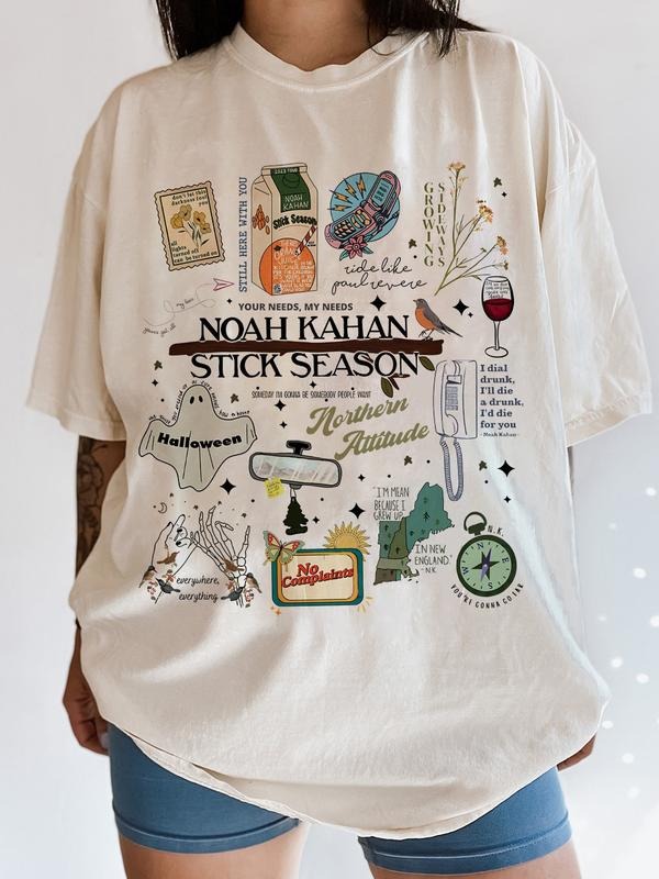 Stick Season Noah Kahan Shirt Hoodie, Sweatshirt | HypeCrazeTee.com