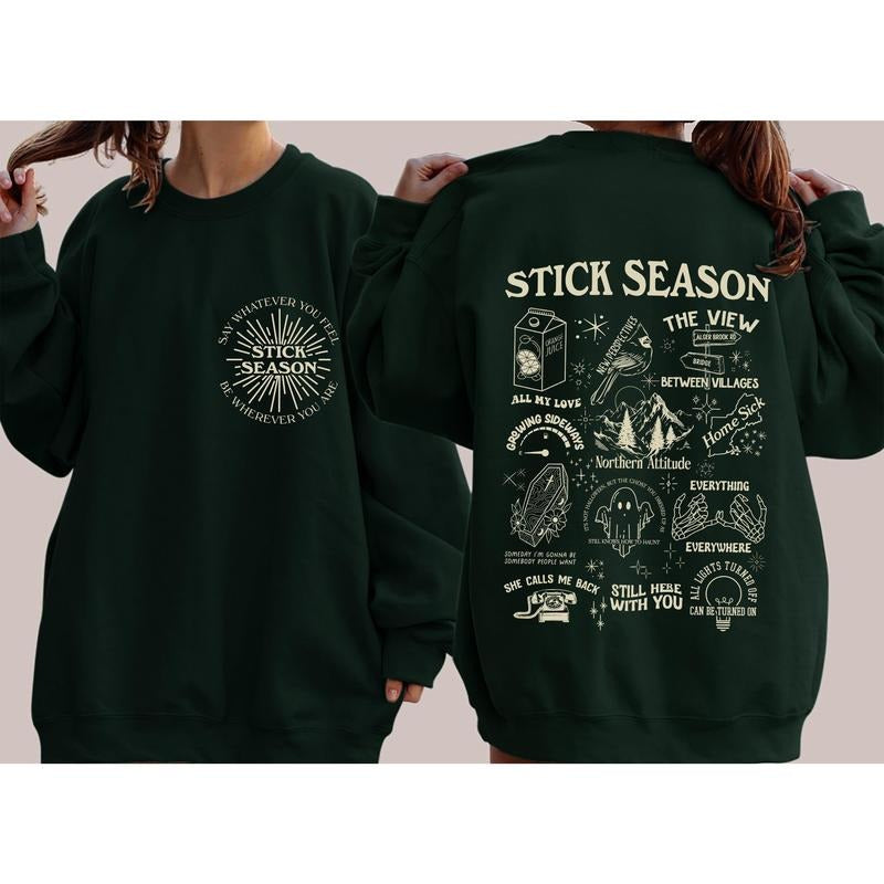 Stick Season Original Kahan Front Back Pocket Print Concert Music Country Americana Tour T-Shirts, Hoodie, Sweatshirt