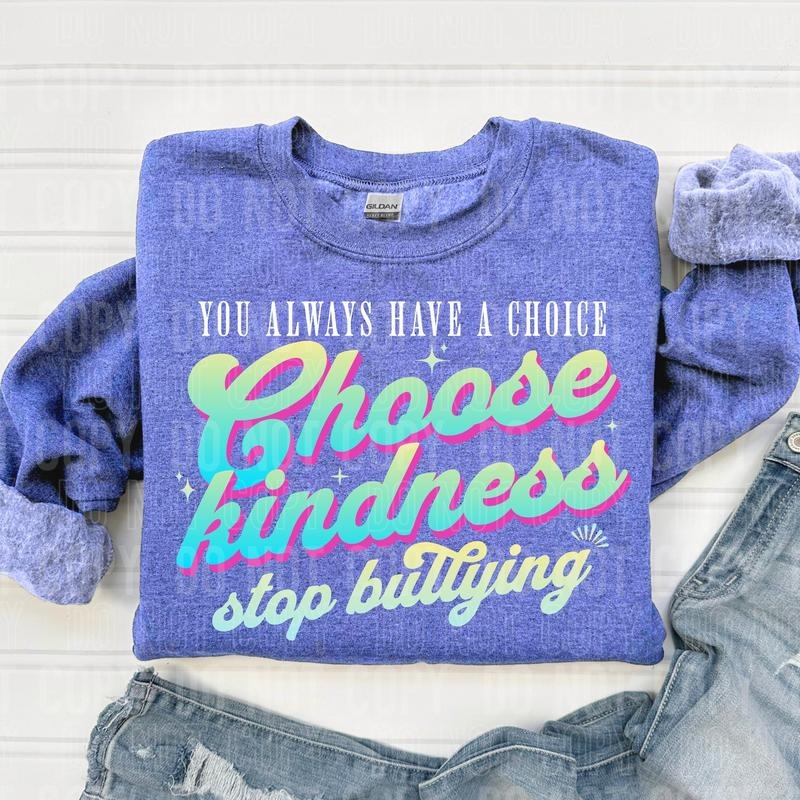 Stop Bullying DTF Transfers - THIS IS NOT A SHIRT Hoodie, Sweatshirt | HypeCrazeTee.com