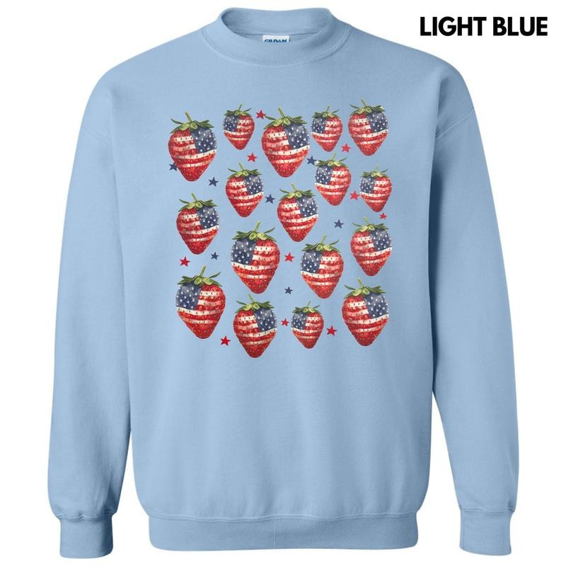 Strawberry USA Sweatshirt T-Shirts, Hoodie | HypeCrazeTee.com