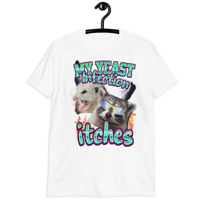 Stylish My Yeast Infection Itches Tshirt- Funny Women's Graphic Tee - Funny Tshirt Hoodie, Sweatshirt | HypeCrazeTee.com