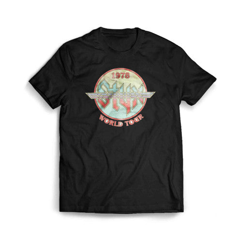 Styx World Tour 1978 Men's T-Shirt Tee