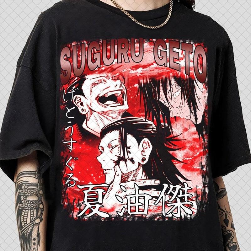 Suguru Geto Anime Vintage Shirt, Anime Lover Shirt, Anime Sweatshirt, Anime Manga Shirt, Anime Geto Suguru Gift Men and...