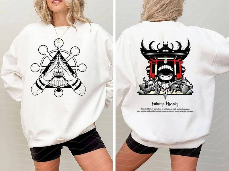 Sukuna T-shirt, Anime Lovers Sweatshirt Hoodie A8 | HypeCrazeTee.com