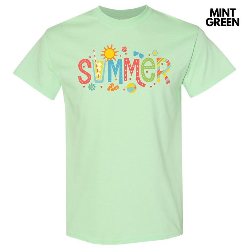 Summer Time Gildan Short Sleeve T-Shirt 'NLB' Hoodie, Sweatshirt | HypeCrazeTee.com