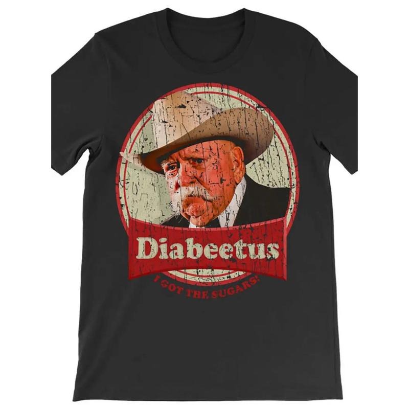 Summer t Shirts New Stylish Retro Style Diabeetus Print for Men Women Couple Fashion T-Shirt Hoodie, Sweatshirt