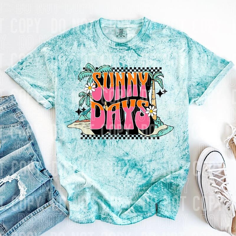 Sunny Days DTF Transfers - THIS IS NOT A SHIRT Hoodie, Sweatshirt | HypeCrazeTee.com