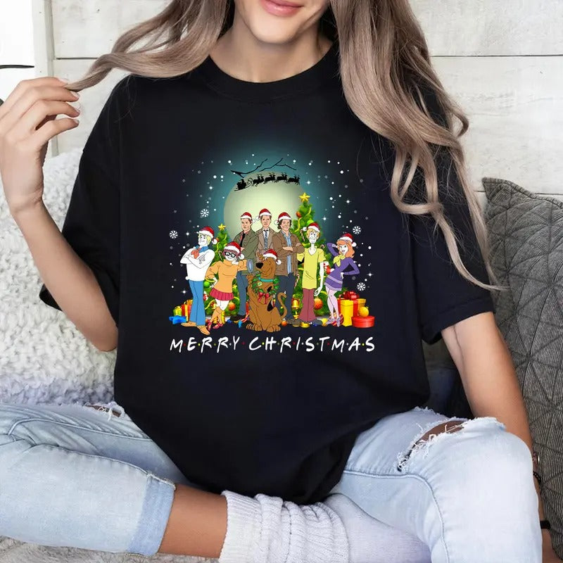 Supernatural Merry Supernatural Woman Man Casual Cotton T-Shirts, Hoodie, Sweatshirt