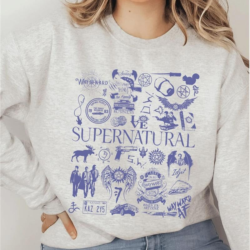 Supernatural Movie T-Shirt tees Hoodie, Sweatshirt | HypeCrazeTee.com