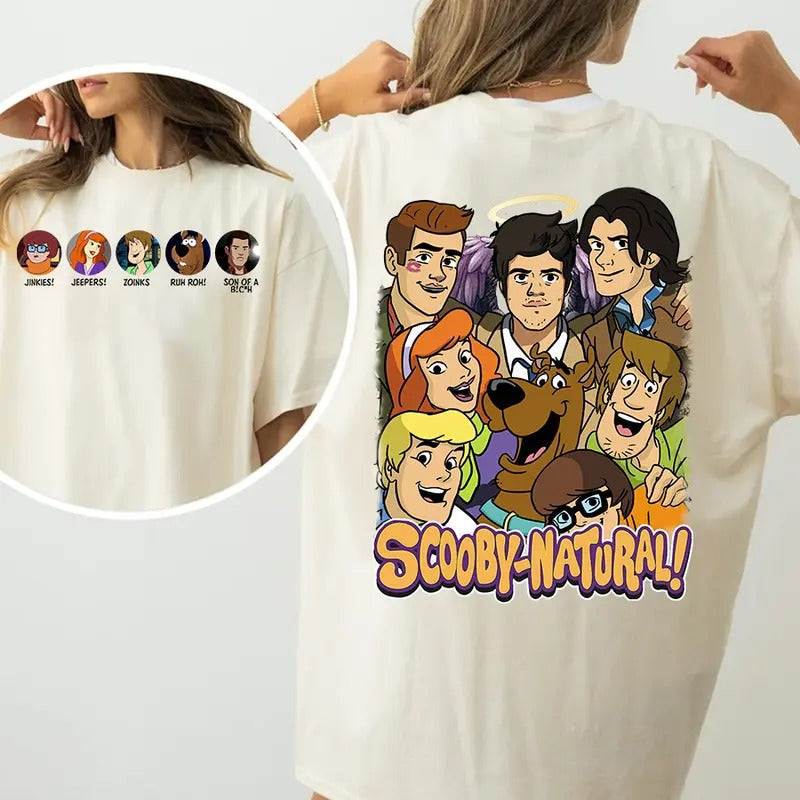 Supernatural Scoobynatural Woman Man T-Shirts, Hoodie, Sweatshirt