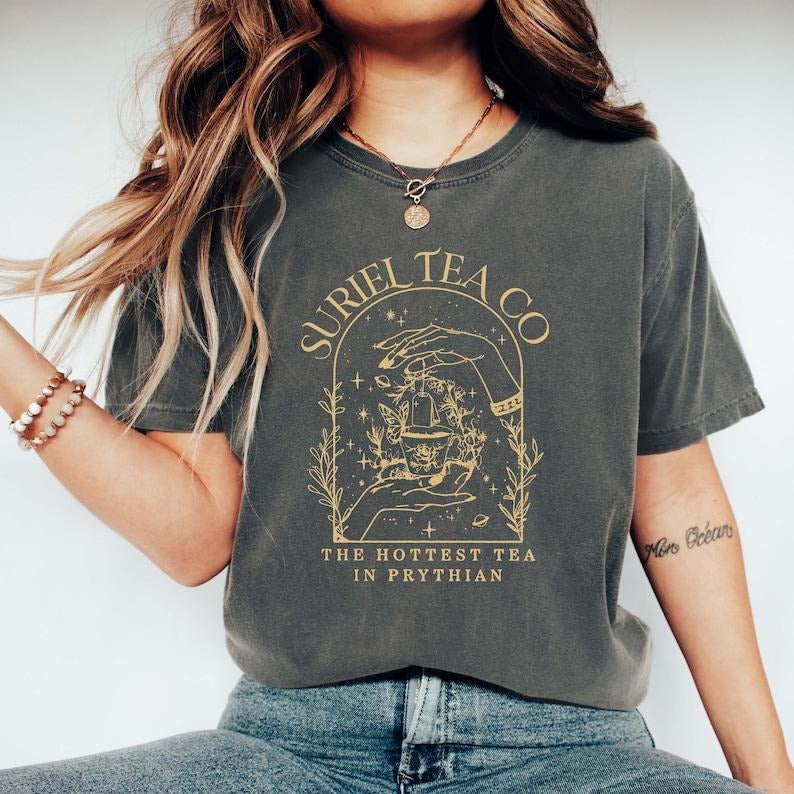 Suriel Tea Co T-Shirt, A Court Of Thorns And Roses Shirt, Bookish Shirt, Suriel Tea Tshirt Hoodie, Sweatshirt