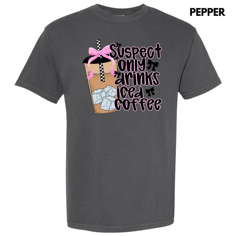 Suspect Drinks Iced Coffee Comfort Colors T-Shirt 'NLB' Hoodie, Sweatshirt | HypeCrazeTee.com