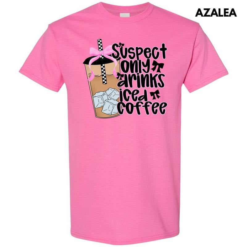 Suspect Drinks Iced Coffee Gildan Short Sleeve T-Shirt 'NLB' Hoodie, Sweatshirt | HypeCrazeTee.com