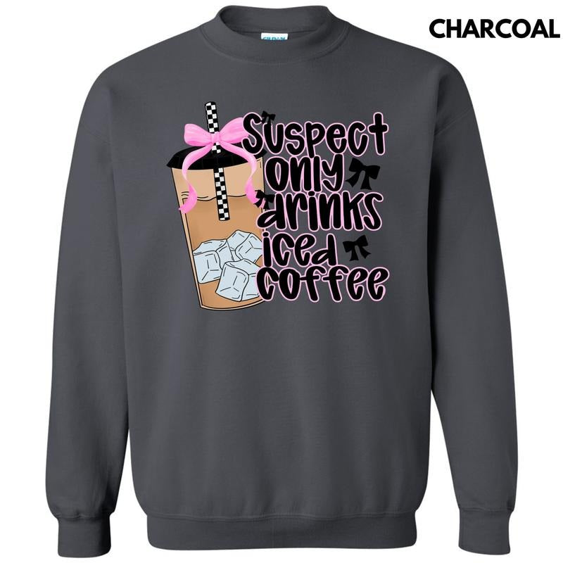 Suspect Drinks Iced Coffee Sweatshirt 'NLB' T-Shirts, Hoodie | HypeCrazeTee.com