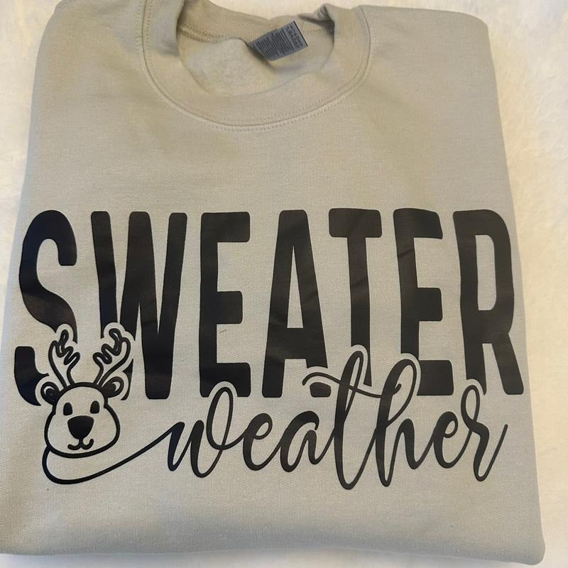Sweater Weather Crewneck Sweatshirt T-Shirts, Hoodie | HypeCrazeTee.com