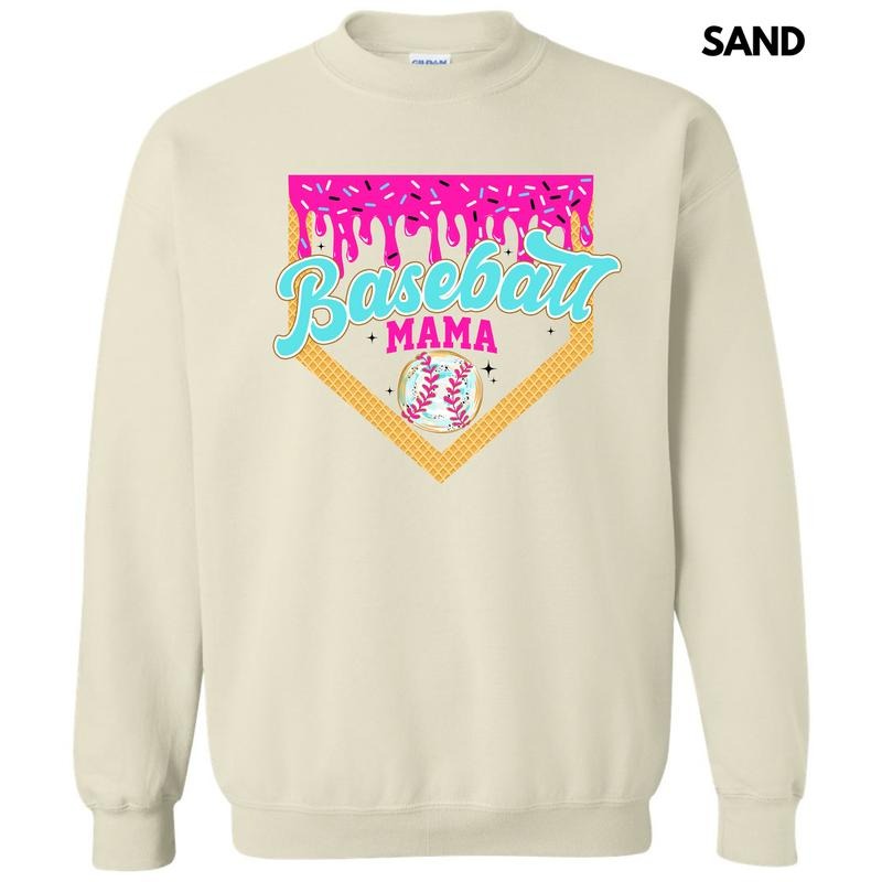 Sweet Baseball Mama Sweatshirt 'NLB' T-Shirts, Hoodie | HypeCrazeTee.com