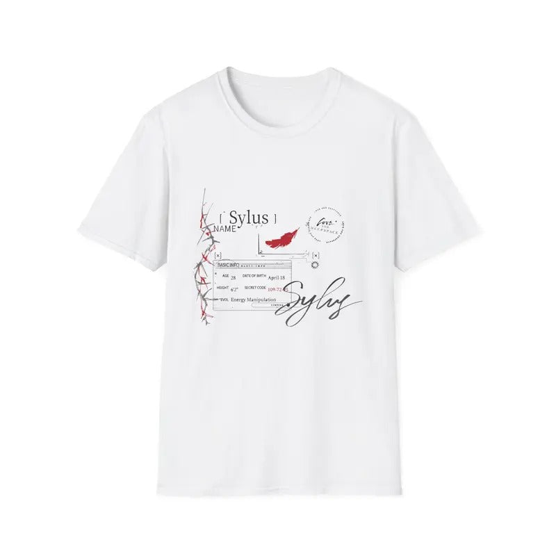 Sylus Love and Deepspace Inspired Minimalistic Signature Quote Shirt, LADS Otome Game Shirt Hoodie, Sweatshirt