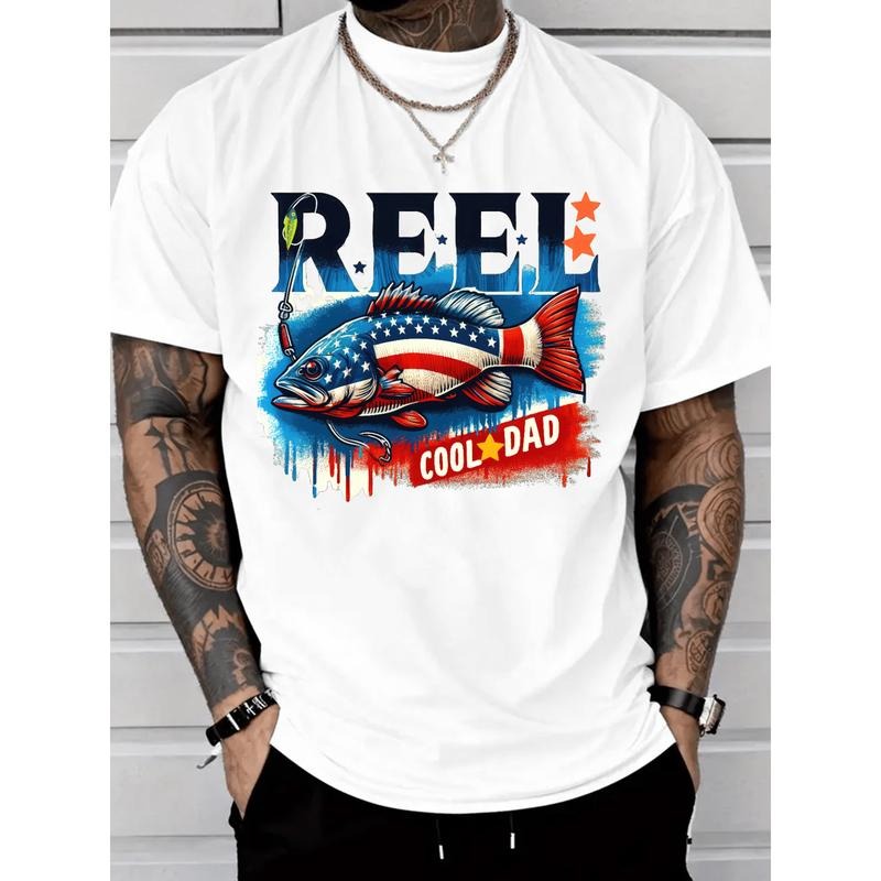 T - Shirt for Fishing - Loving Dads: Flaunt 'Reel Cool Dad Hoodie, Sweatshirt | HypeCrazeTee.com