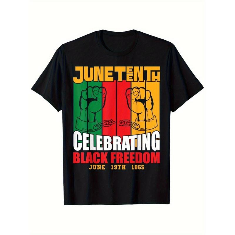T - shirt Commemorating Juneteenth: 'Juneteenth