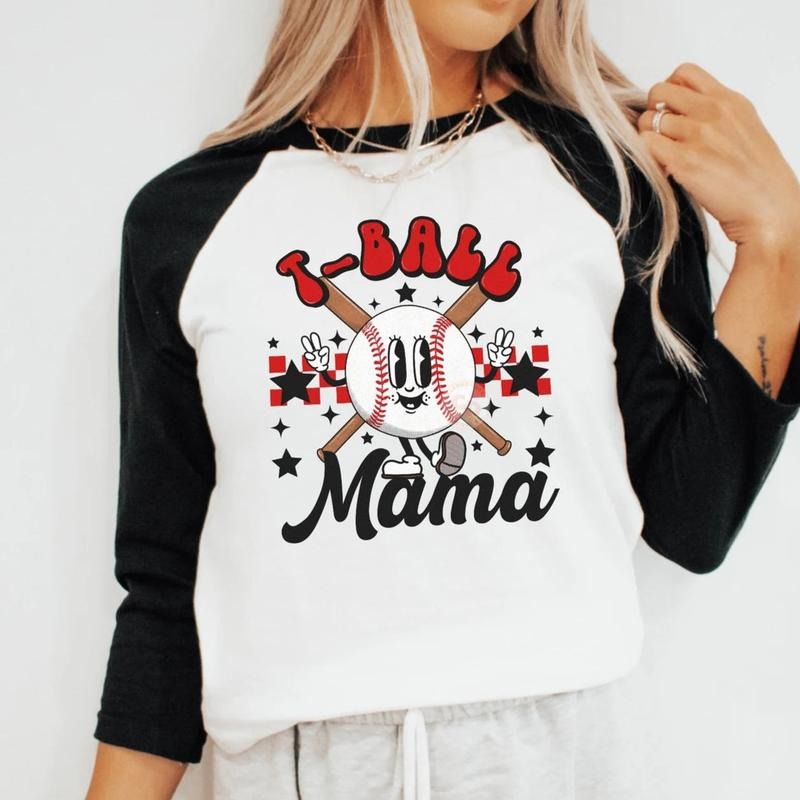 T-Ball Mama DTF Transfers - THIS IS NOT A SHIRT Hoodie, Sweatshirt | HypeCrazeTee.com