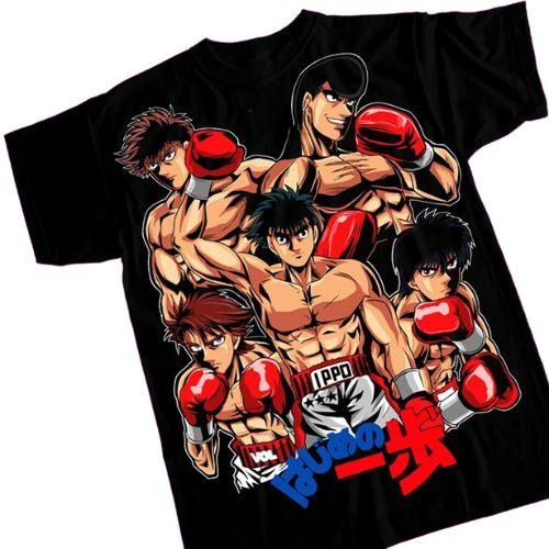 T-shirt of Hajime No Ippo Kamogawa Boxing Gym T-Shirt Ippo Makunouchi Sport Menswear Top Hoodie, Sweatshirt