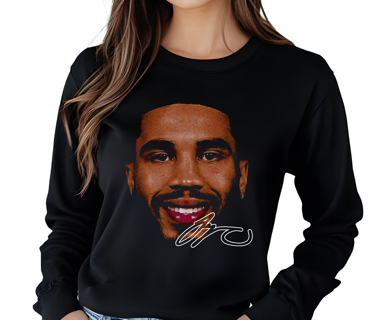 Jayson Tatum Boston Celtics Long Sleeve T-Shirt – Vintage NBA Basketball Shirt, Fan Apparel for NBA Fans