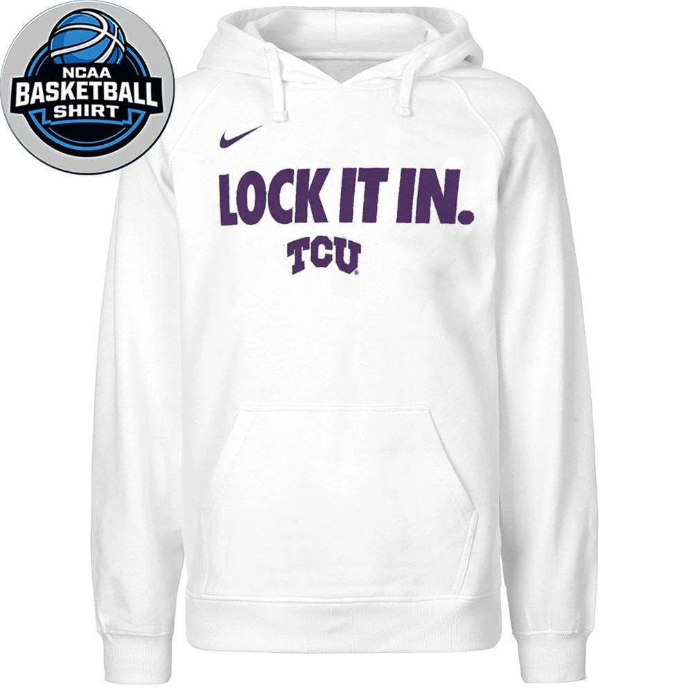TCU Horned Frogs Lock It In 2026 On-Court Bench Shirt