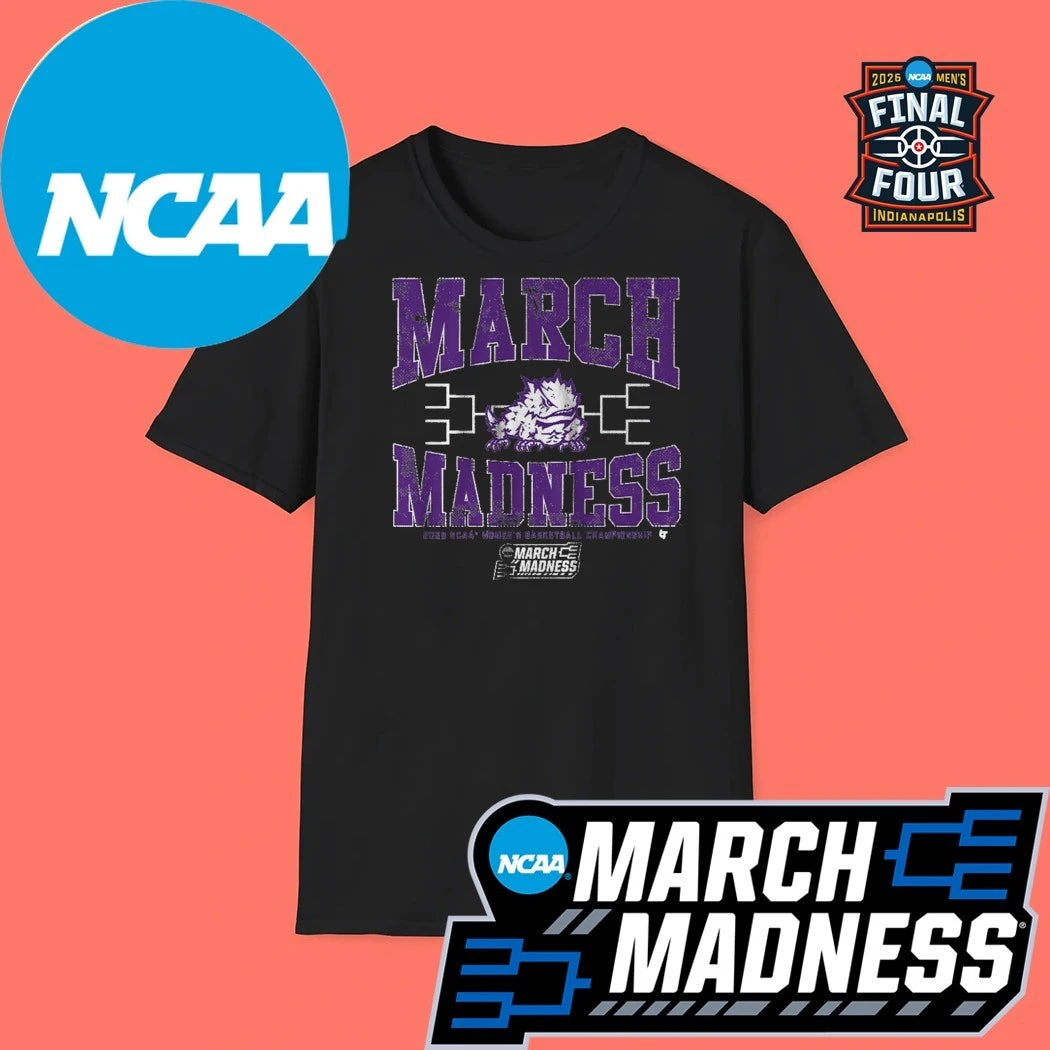 TCU Horned Frogs WBB 2026 NCAA Women’s Basketball Championship March Madness Logo Shirt