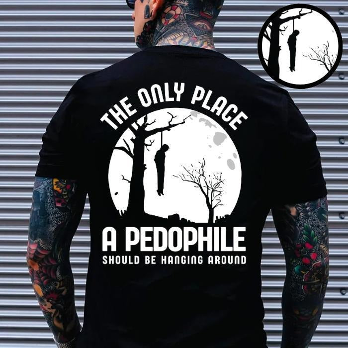 THE ONLY PLACE A PEDOPHILE Shirt, Unti Trump Shirt, Save the Child Shirt, FDT Shirt Hoodie, Sweatshirt | HypeCrazeTee.com