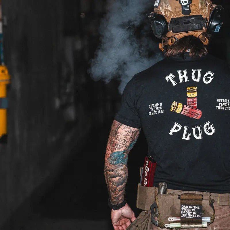 THUG PLUG: OFFICIAL PLUG A THUG MEN'S T-SHIRT Hoodie, Sweatshirt | HypeCrazeTee.com