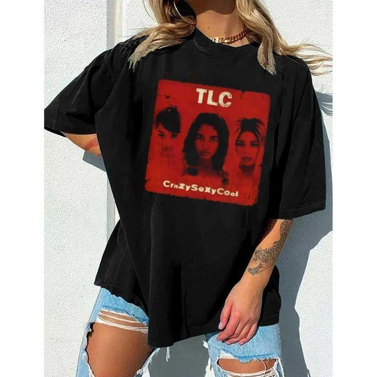 TLC CrazySexyCool Vintage Shirt,TLC Fans T-shirt Hoodie, Sweatshirt | HypeCrazeTee.com