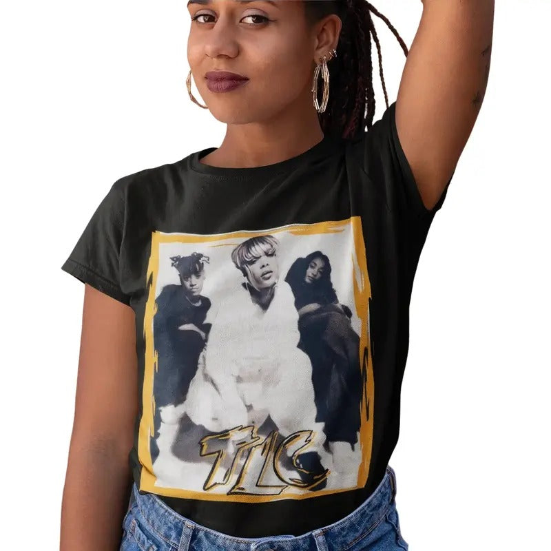 TLC Girl Music Band T-Shirts Collection For Fans Hoodie, Sweatshirt | HypeCrazeTee.com