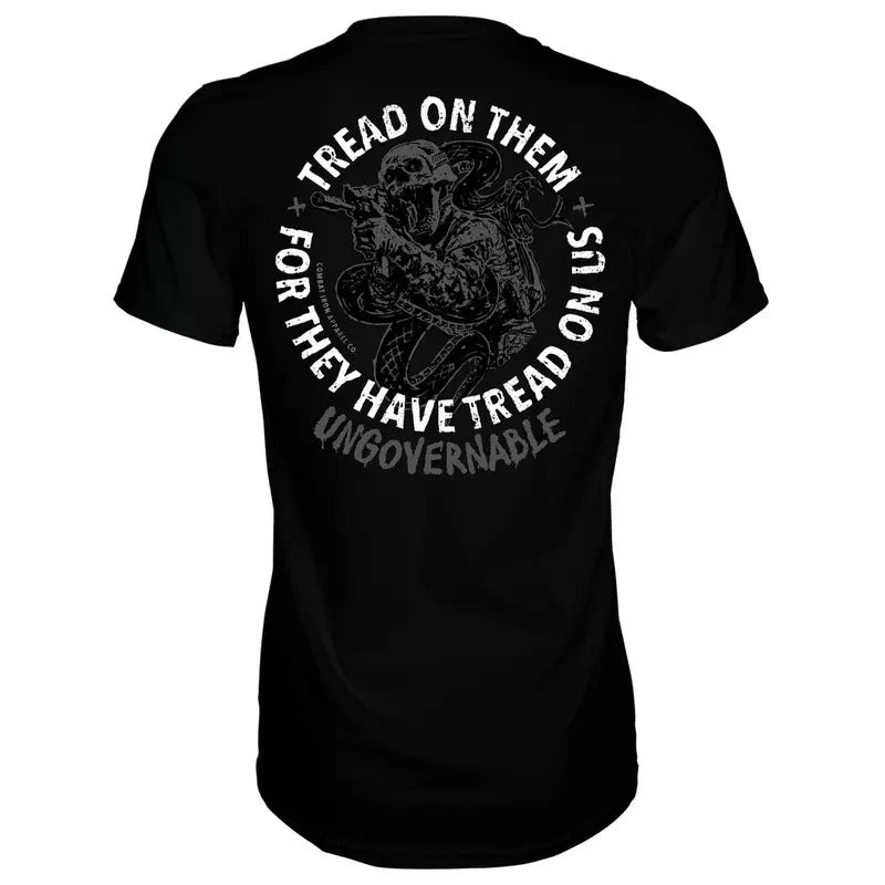 TREAD ON THEM SKULL | UNGOVERNABLE MEN'S T-SHIRT, HUMOR SHIRTS, FUNNY TEE SHIRT Hoodie, Sweatshirt | HypeCrazeTee.com