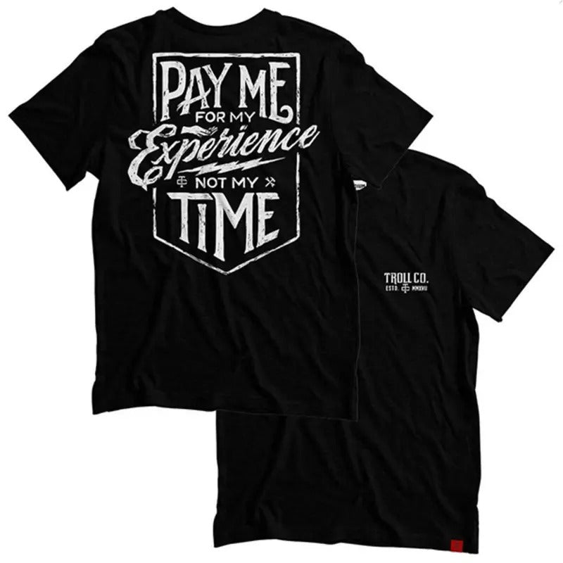 TROLL CO MEN'S PAY ME SHORT SLEEVE GRAPHIC T-SHIRT, WORK T-SHIRT, FOR LABOR DAY Hoodie, Sweatshirt | HypeCrazeTee.com