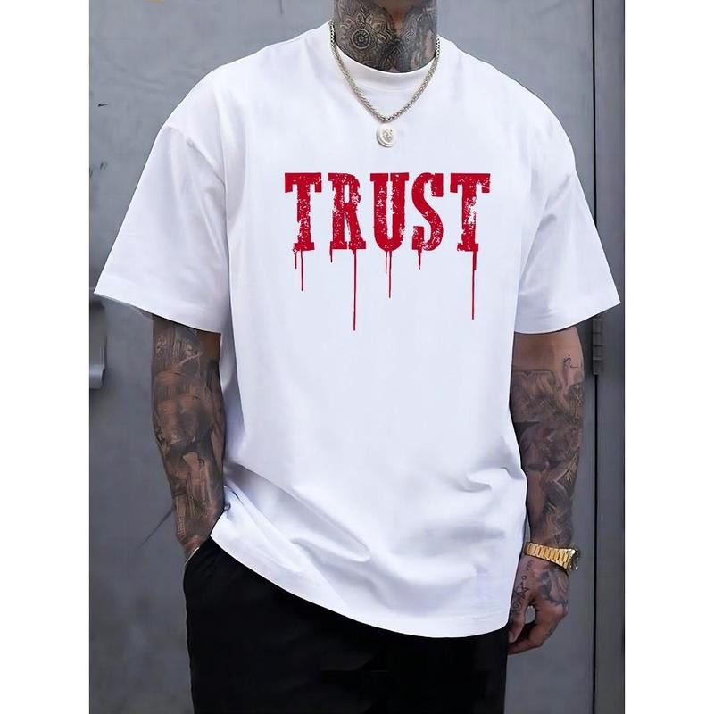 TRUST Soft Breathable Comfy Short Sleeve Casual Summer Relaxed Fit Quick Drying Moisture Wicking Lightweight Easy Care Made USAstyle{N002}2 T-Shirts, Hoodie, Sweatshirt