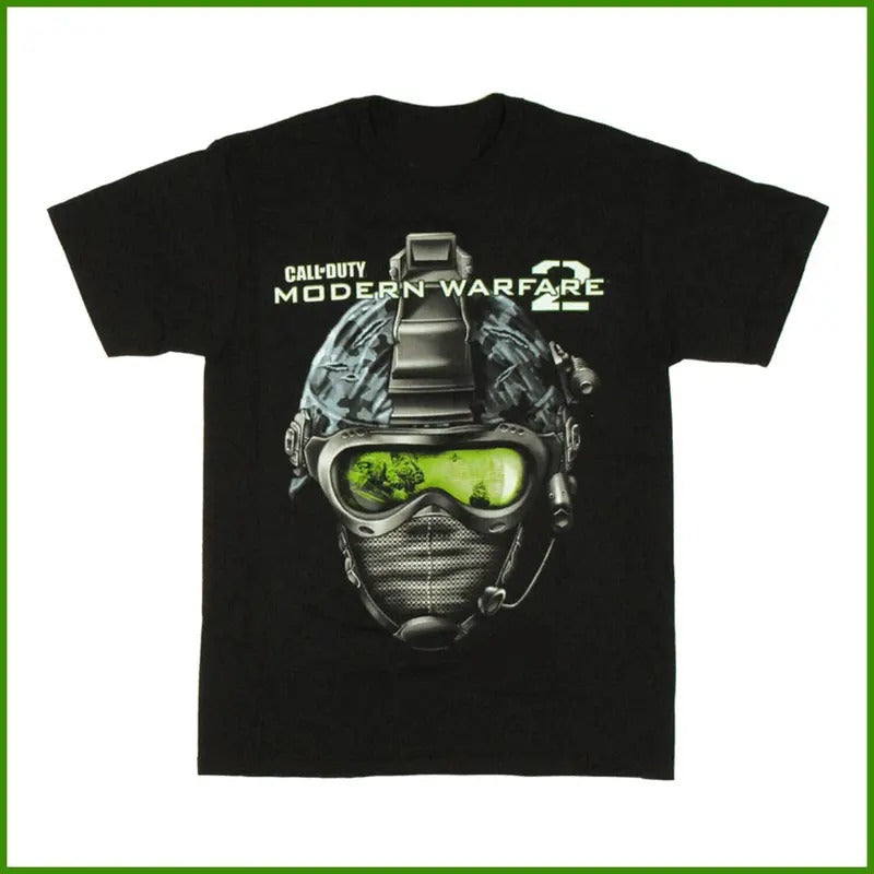 TSHIRT-SALE Call of Duty Modern Warfare 2 Helmet T Shirt All Size Cotton Menswear Top Decoration Hoodie, Sweatshirt
