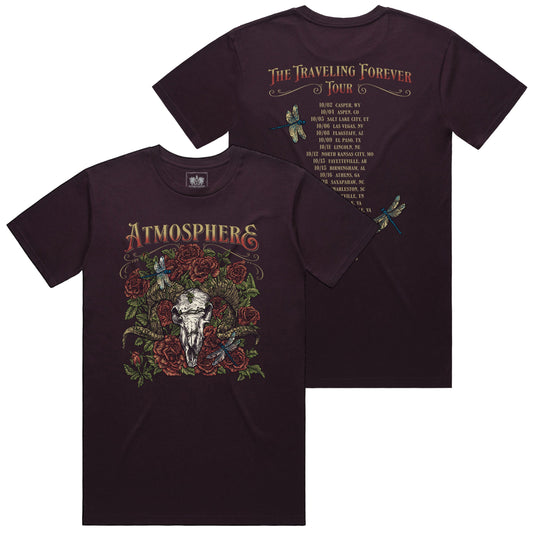 Traveling Forever Tour T-Shirt (Plum)