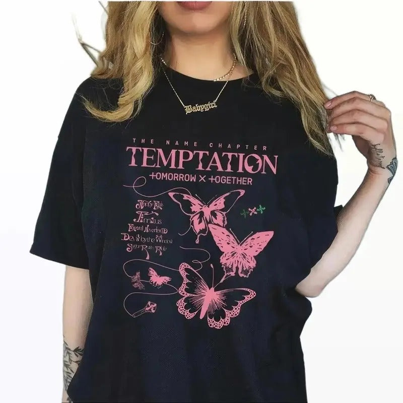 TXT Tomorrow X Together The Name Chapter Temptation T-Shirt Collection Hoodie, Sweatshirt | HypeCrazeTee.com